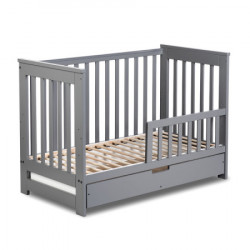 Klups krevetac za bebe iwo sivi 120x60 ( KLUKREIWO ) - Img 2