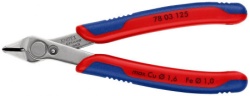 Knipex electronic super Knips® sečice elektroničarske 125 mm ( 78 03 125 )