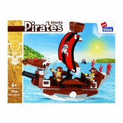 Kocke construction blocks pirates 204 pcs 525171 ( 08/1002 )