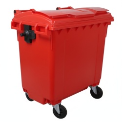 Kontejner za otpatke 770 litara - Crveni