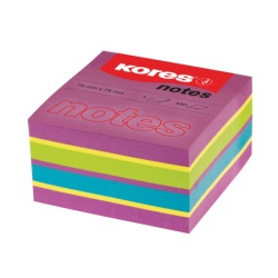 Kores neon blokcic cubo spring 75*75mm 7-k48464 ( 38545 )