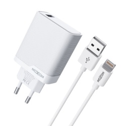 Kucni punjac moxom mx-hc292 usb type c na lightning 18w beli ( P1289 )