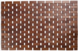 Kupatilska prostirka 40x60cm bamboo Mahogany