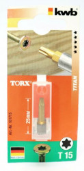 KWB titan nastavak za odvijač torx T15, SB ( KWB 49101715 )