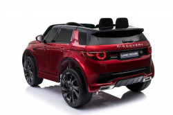 Land Rover Discovery Licencirani Auto na akumulator sa kožnim sedištem i mekim gumama - Crveni - Img 4