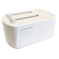Lc power lc-dock-u3-vi usb3.2 2xssd/hdd white, display hdd docking ( 21844 )