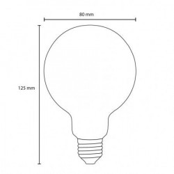 LED filament sijalica dimabilna toplo bela 6W ( LS-G80FDA-WW-E27/6 ) - Img 2