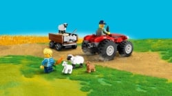 Lego Crveni poljoprivredni traktor sa prikolicom i ovca ( 60461 )-4