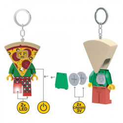 Lego Iconic privezak za ključeve sa svetlom: pica ( LGL-KE176H ) - Img 4