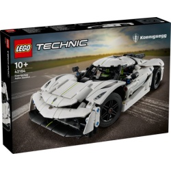 Lego Koenigsegg Jesko Absolut beli hiperautomobil ( 42184 )-1