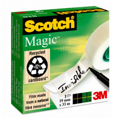 Lepljiva traka magic 810, 19mm x 33m Scotch ( 05LTS103 ) - Img 3