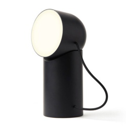 Lexon orbe Prenosna LED lampa sa pokretnom glavom, crna ( LH88N )