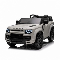 Licencirani automobil na akumulator - Land Rover Defender OCTA Dvosed – Sivi ( SM-26302S )