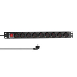 Logilink PDU 9 x šuko CEE 7/3, 2.0m, sa prekidačem ( 6476 )