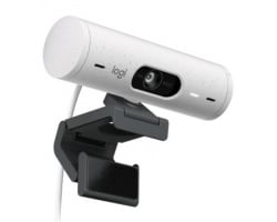 Logitech Brio 500 Full HD Webcam bela  - Img 3