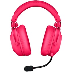 Logitech g pro x2 lightspeed wireless gaming headset - blue mic - magenta ( 981-001275 ) -1