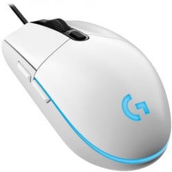 Logitech G102 lightsync corded gaming mouse white USB ( 910-005824 )  - Img 1