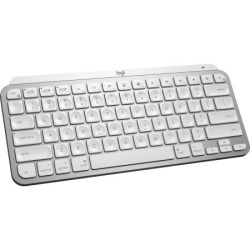 Logitech MX keys mini wireless Illuminated keyboard - pale grey - US