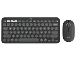 Logitech Pebble2 Wireless Combo US tastatura + miš Graphite