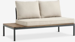 Lounge modul dvosed tvrdo drvo