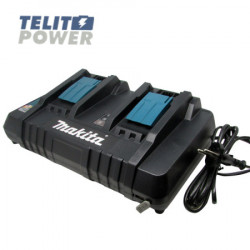 Makita brzi punjač baterije za ručni alat 18V za dva akumulatora DC18RD ( 2333 ) - Img 3