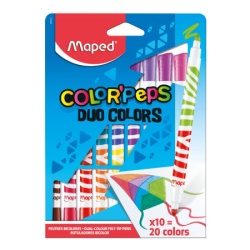 Maped flomaster duo color peps 10/20 ( m847010 )
