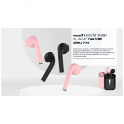 MeanIT slušalica bežična sa mikrofonom, bluetooth - TWS B200 pink - Img 2