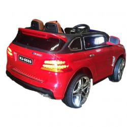 Mercedes AMG auto na akumulator za decu sa kožnim sedištima i mekim gumama (6666) - crveni - Img 3
