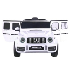 Mercedes G63 džip na akumulator za decu beli veći model ( 13396 )