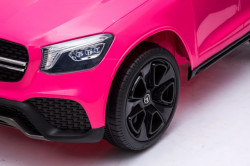 Mercedes GLC Coupe - Pink Licencirani auto na akumulator sa kožnim sedištem i mekim gumama - Img 2
