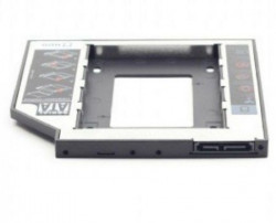 MF-95-02 Gembird Fioka za montazu 2.5 SSD/SATA HDD(do12.7mm) u 5.25 leziste u Laptop umesto optike A - Img 4