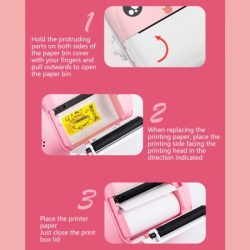 Mini camera printer q5 plavi ( R2279 )-5