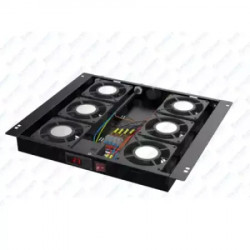 Mirsan ventilator panel sa 6 ventilatora sa digitalnim kontrolerom MR.FAN6DT.01 Crni