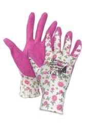 Monsun Rukavice garden protect ljubičasti cvetići vel. 9 ( 52375 )