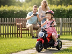 Motor na akumulator za decu chopper - Crveni