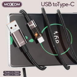 Moxom Usb data kabal lx-cb842 100w type-c 1.2m crni ( U2204 )-3