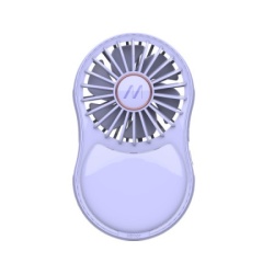 Muitomas prenosivi ventilator sa ogledalom i LED svetlom u LjUBIČASTOJ boji ( MIRRORFANVL )