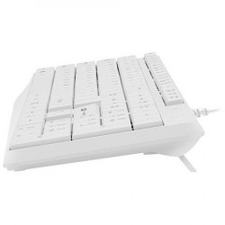 Natec Nautilus slim multimedia keyboard US, white ( NKL-1951 ) - Img 3