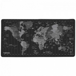 Natec time zone map max mouse pad, 80 cm x 40 cm ( NPO-1119 )