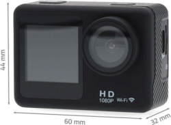 Nedis acam31bk dual screen action cam with hd 1080p@30fps resolution - Img 9