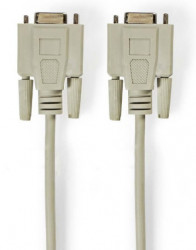 Nedis CCGP52057IV30 null modem cable D-SUB 9-Pin Female- D-SUB 9-Pin female, nickel plated, 3m - Img 3