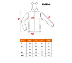 Neo tools jakna ženska XL ( 80-550-XL ) - Img 2