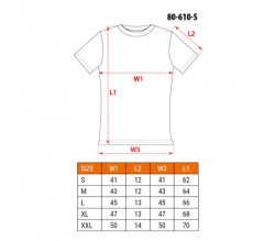 Neo tools majica ženska siva veličina L ( 80-610-L ) - Img 2