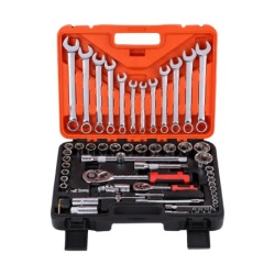 Nexsas set nasadnih ključeva, 61 komad, 1/2" i 1/4" ( TRO126661 )