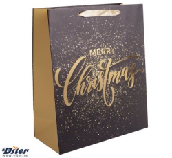 Novogodišnja kesa black golden christmas xl ( 371829 )