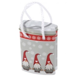 Novogodišnja metalna kutija-kesica "xmas" ( 3148/003_2 )