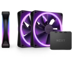 Nzxt F120 RGB Duo Triple Pack 120mm ventilator crni (RF-D12TF-B1) -3