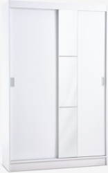 Ormar 120x201 sa ogledalom bela