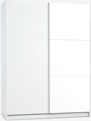 Ormar 150x200 sa ogledalom bela