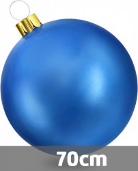 Ornamento Novogodišnja velika kugla 70cm - Plava ( 770015 ) - Img 1